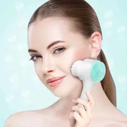  2 in 1 Silicone Facial Cleansing Brush